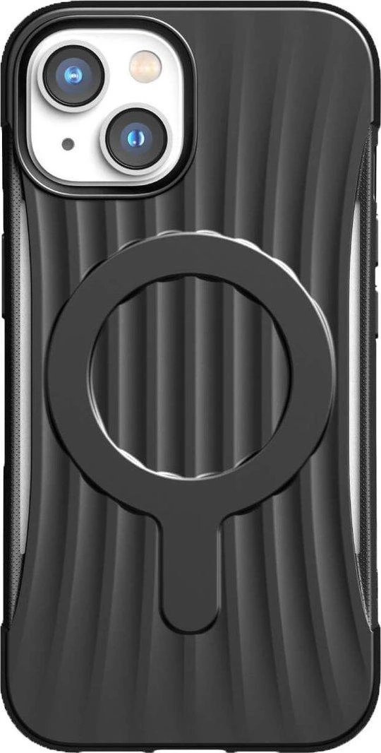 Raptic X-Doria Clutch Apple iPhone 14 Plus su MagSafe dėklas telefonui juodos spalvos