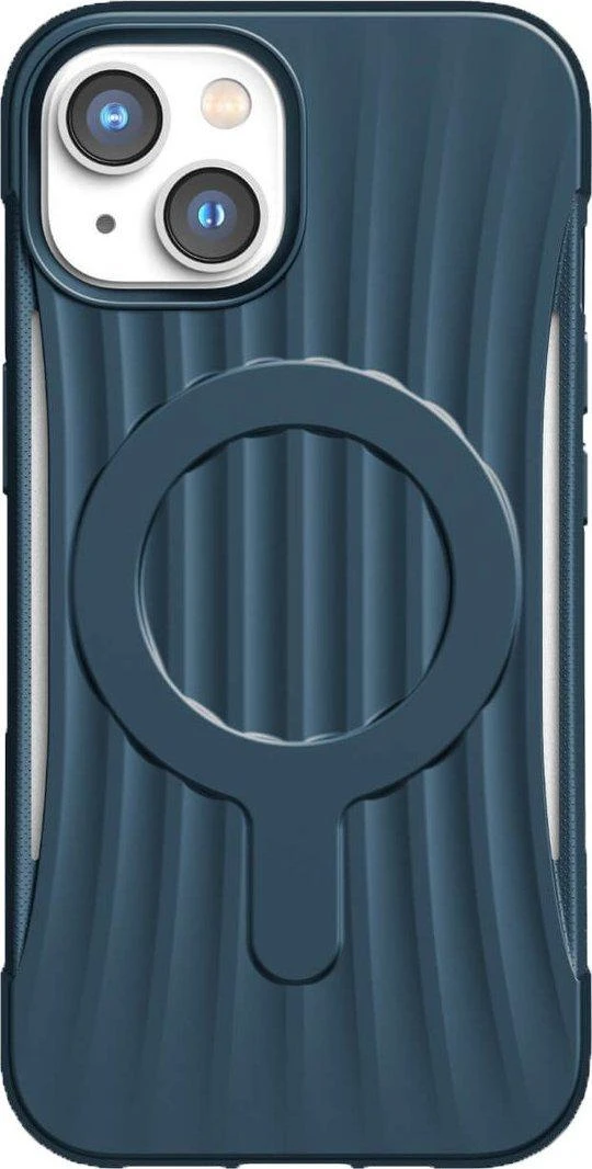 Raptic X-Doria Clutch Apple iPhone 14 Plus su MagSafe dėklas telefonui mėlynos spalvos