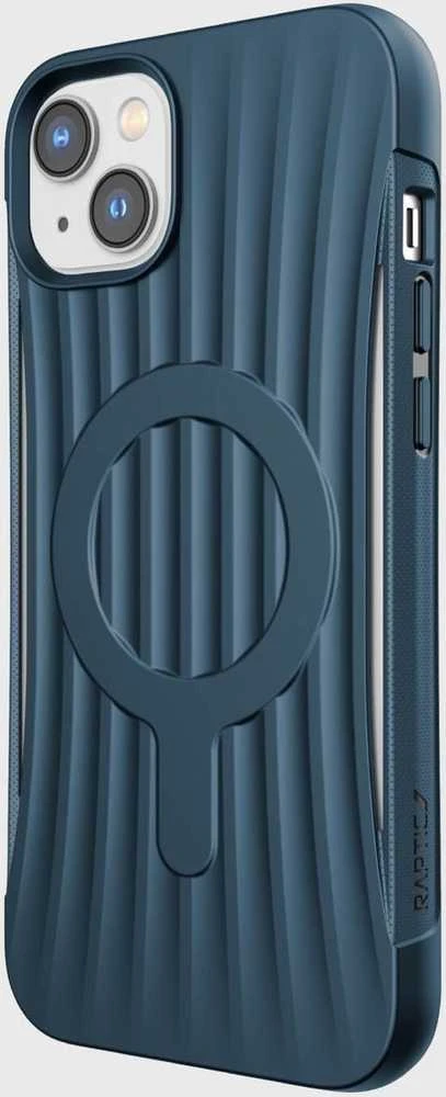 Raptic X-Doria Clutch Apple iPhone 14 Plus su MagSafe dėklas telefonui mėlynos spalvos