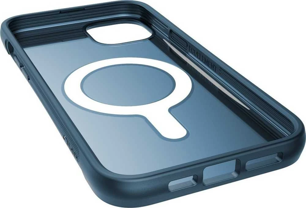Raptic X-Doria Clutch Apple iPhone 14 Plus su MagSafe dėklas telefonui mėlynos spalvos