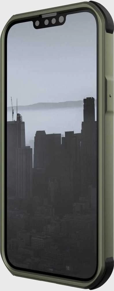 Raptic X-Doria Fort Apple iPhone 14 Plus su MagSafe armored dėklas telefonui žalios spalvos