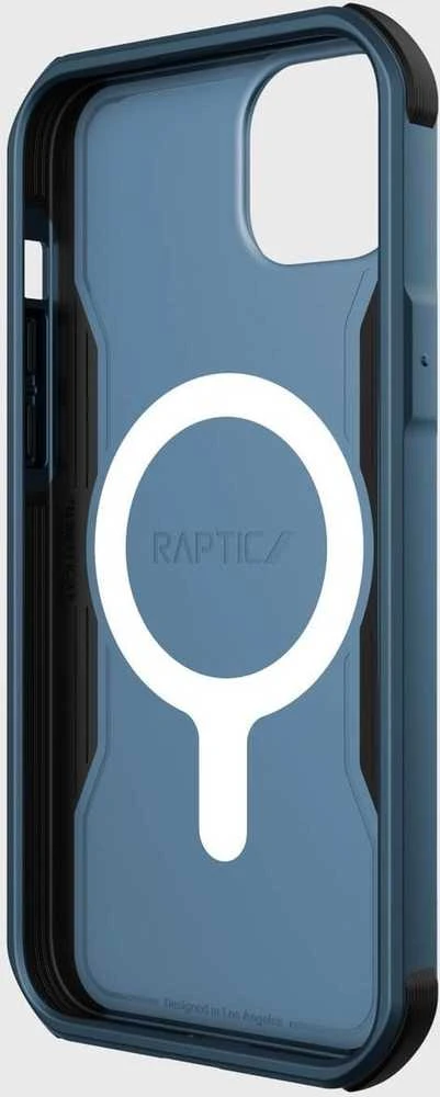 Raptic X-Doria Fort iPhone 14 Plus MagSafe armored dėklas telefonui mėlynos spalvos