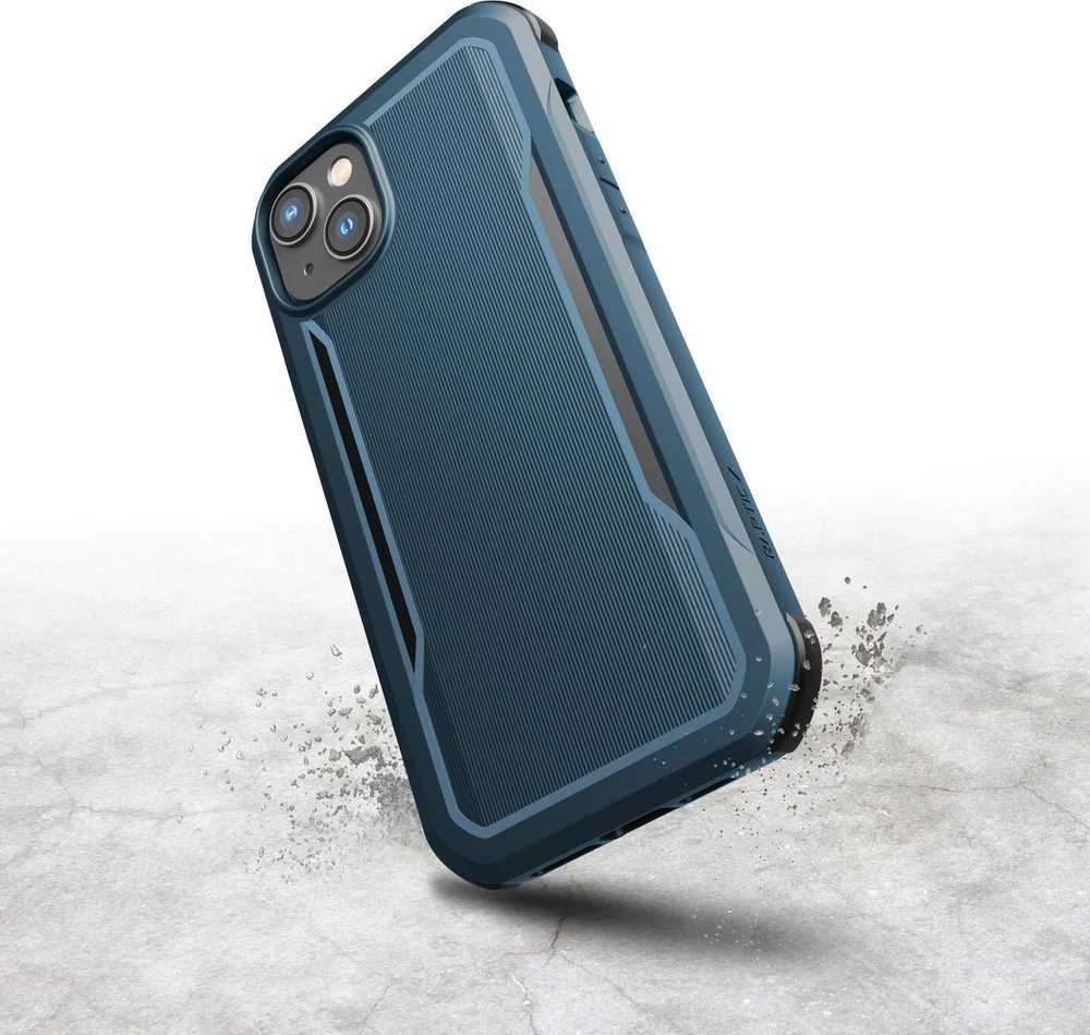 Raptic X-Doria Fort iPhone 14 Plus MagSafe armored dėklas telefonui mėlynos spalvos