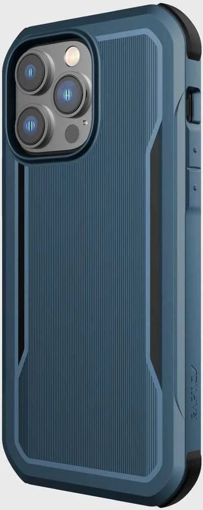 Raptic X-Doria Fort Apple iPhone 14 Pro Max su MagSafe armored dėklas telefonui mėlynos spalvos