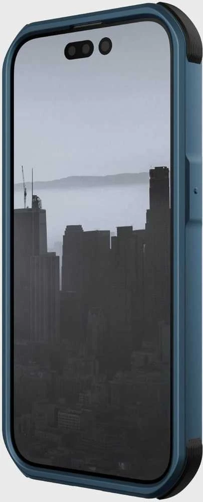 Raptic X-Doria Fort Apple iPhone 14 Pro su MagSafe armored dėklas telefonui mėlynos spalvos