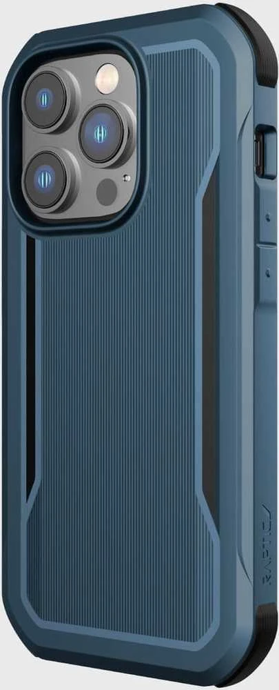Raptic X-Doria Fort Apple iPhone 14 Pro su MagSafe armored dėklas telefonui mėlynos spalvos