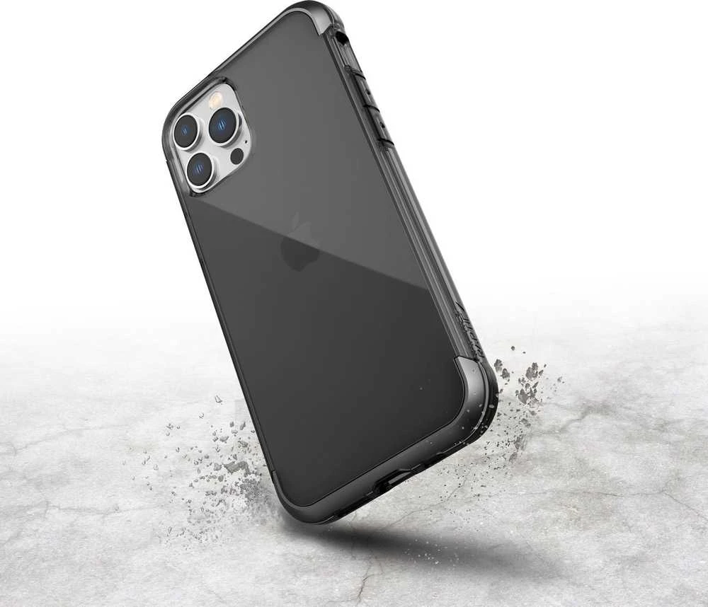 Raptic X-Doria Air iPhone 14 Pro Max armored dėklas telefonui juodos spalvos