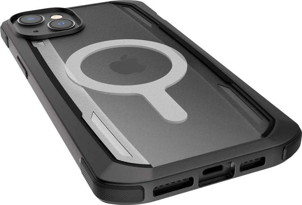 Raptic X-Doria Secure Apple iPhone 14 Plus su MagSafe armored dėklas telefonui juodos spalvos