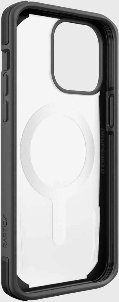 Raptic X-Doria Secure Apple iPhone 14 Pro su MagSafe armored dėklas telefonui juodos spalvos