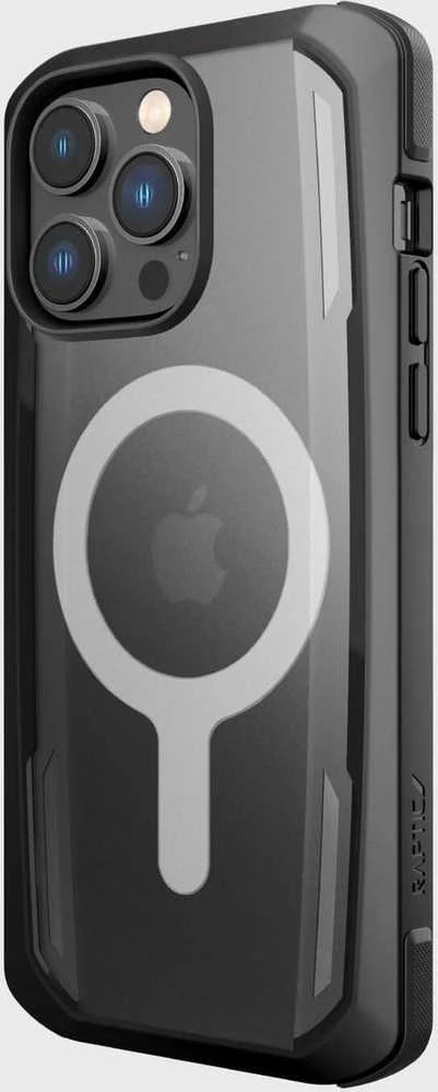 Raptic X-Doria Secure Apple iPhone 14 Pro su MagSafe armored dėklas telefonui juodos spalvos
