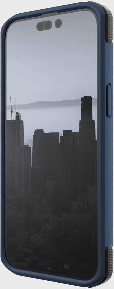 Raptic X-Doria Secure Apple iPhone 14 Pro Max su MagSafe armored dėklas telefonui mėlynos spalvos