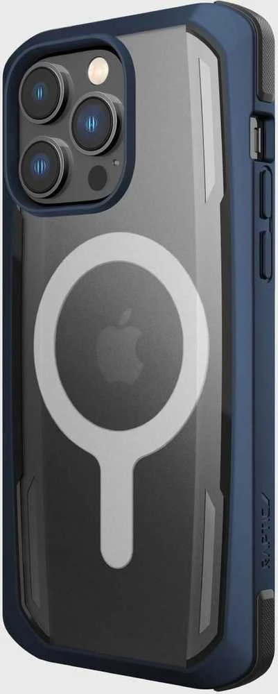 Raptic X-Doria Secure Apple iPhone 14 Pro Max su MagSafe armored dėklas telefonui mėlynos spalvos