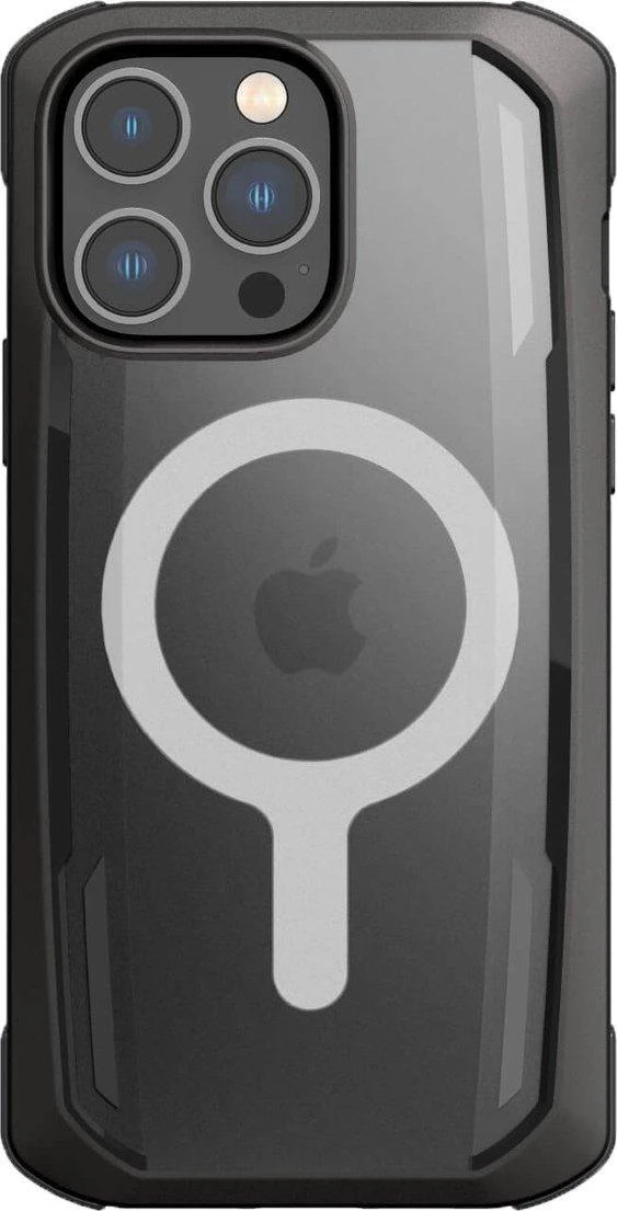 Raptic X-Doria Secure Apple iPhone 14 Pro su MagSafe armored dėklas telefonui juodos spalvos