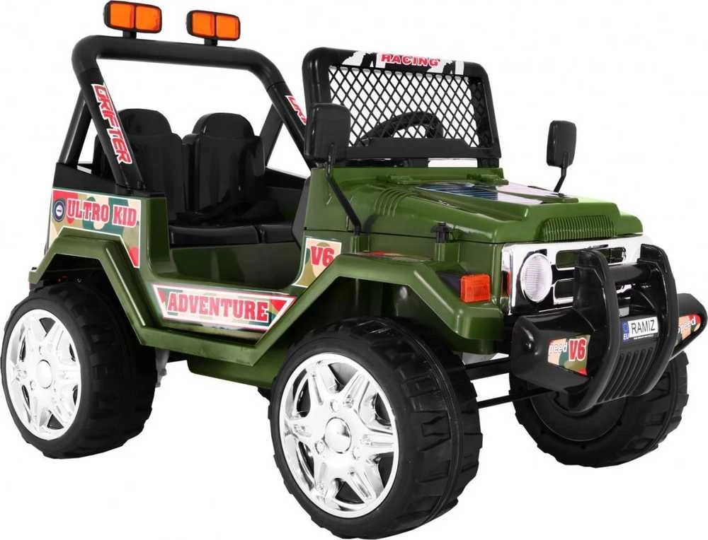 Ramiz Elektromobilis Raptor Drifter, Žalias