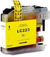 Rašalo Kasetė - Actis KB-223Y Suderinama su Brother LC223Y Geltona