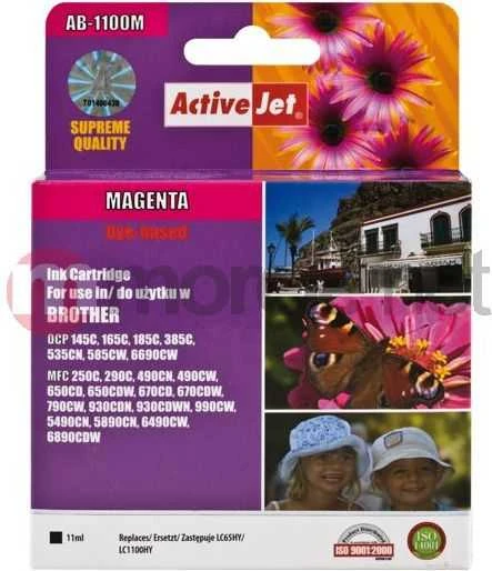 Spausdintuvo Rašalas - Activejet AB-1100MNX Raudonas, 19,5 ml