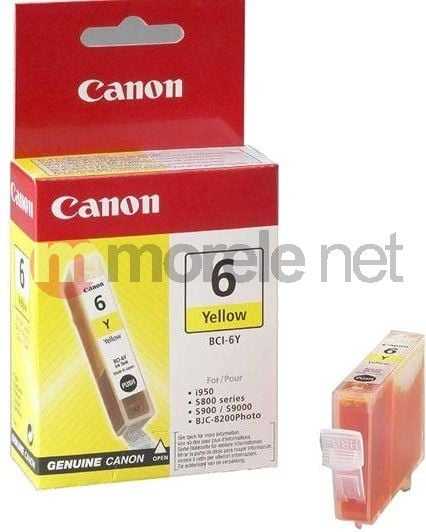 Canon BCI-6Y rašalo kasetė, geltona