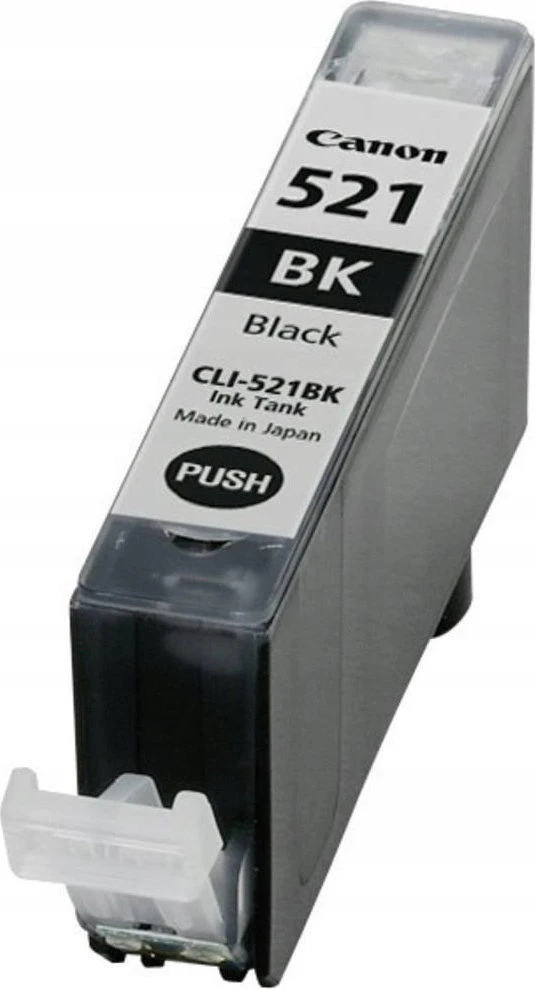 Canon CLI-521Bk ink cartridge, juodas
