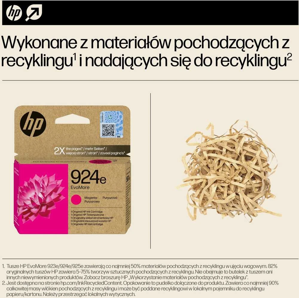 More HP Nr. 924 violetinė EVO DAUGIAU