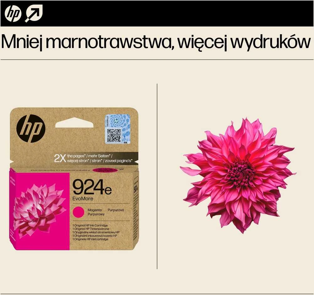 More HP Nr. 924 violetinė EVO DAUGIAU