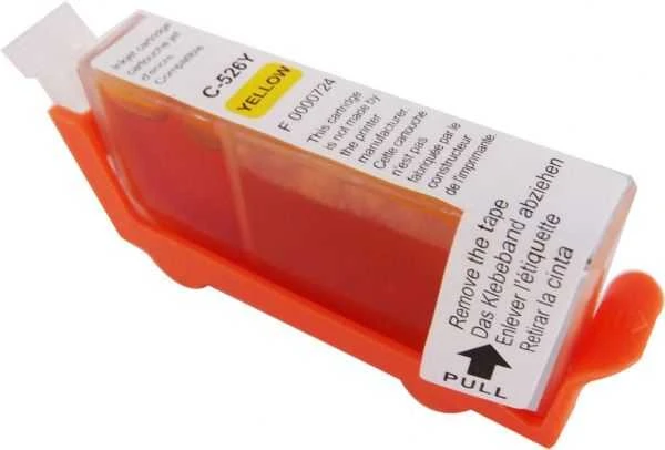 Su UPrint suderinamas rašalas / rašalas su CLI526Y, C-526Y, geltonas, 10 ml, su lustu