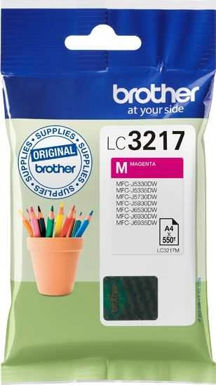 rašalBrother originalus rašal( LC- 3217M, rausva)