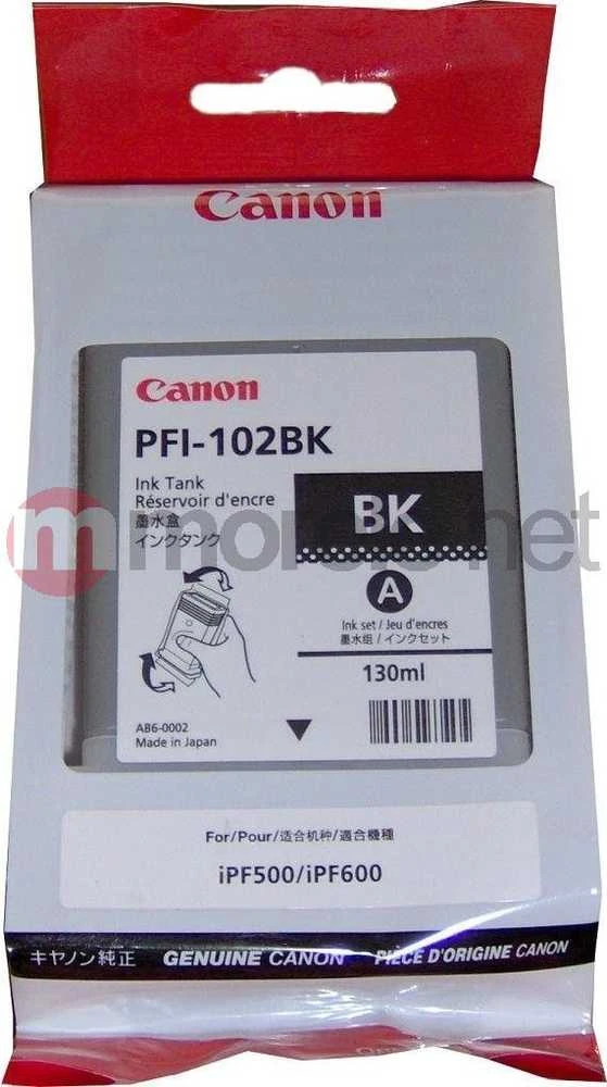 Canon PFI-102BK (0895B001) Rašalinė kasetė, Juoda