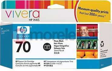 Rašalo kasetė HP 70 Juodas su Vivera Ink, 130 ml, skirta HP DesignJet Z3100, Z2100