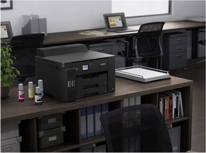 Spausdintuvas Epson EcoTank ET-16150, Tintenstrahldrucker - juodas, USB, LAN, WLAN, Duplex (Druck)