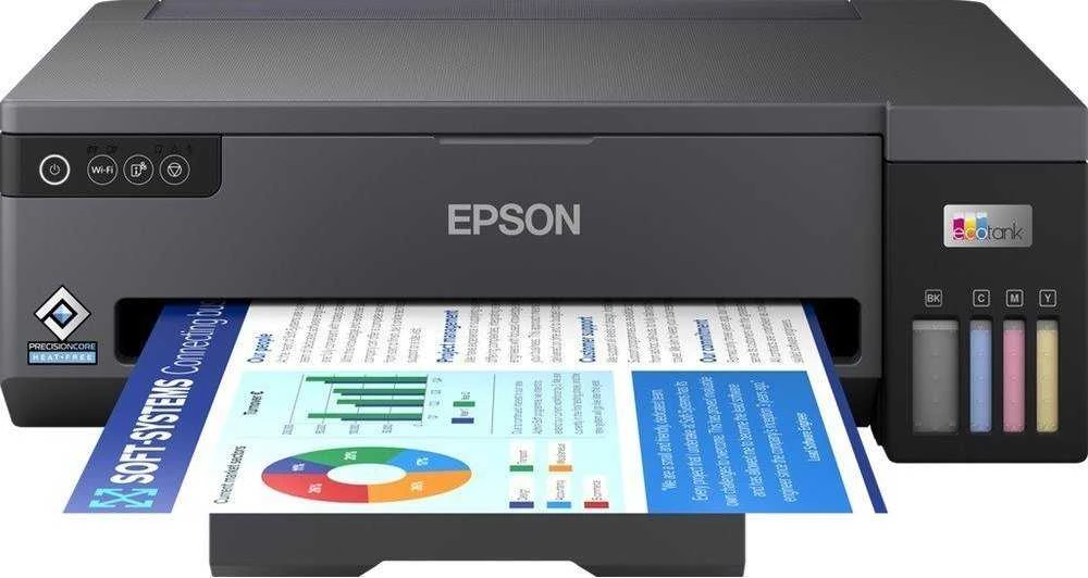 Spausdintuvas Epson | Ecotank | L11050 | Inkjet | Spalvotas | A6 | Wi-Fi | Juodas