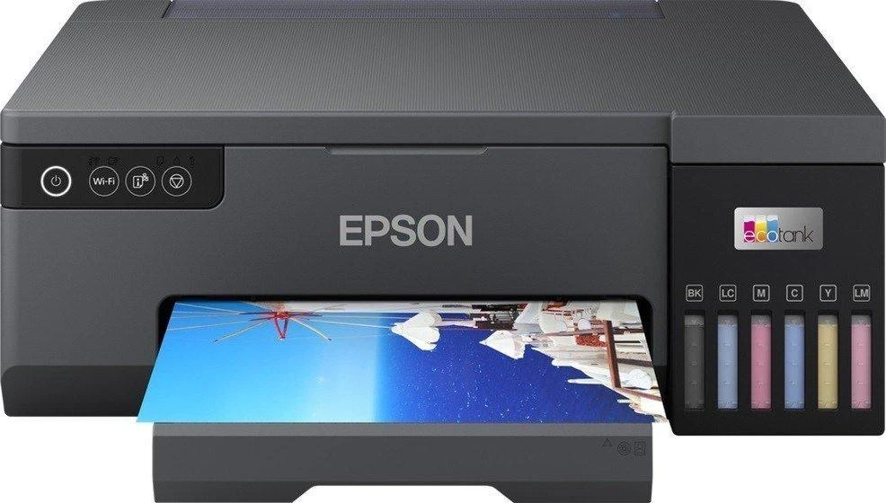 Spausdintuvas Epson EcoTank L8050 Inkjet, Juodos spalvos