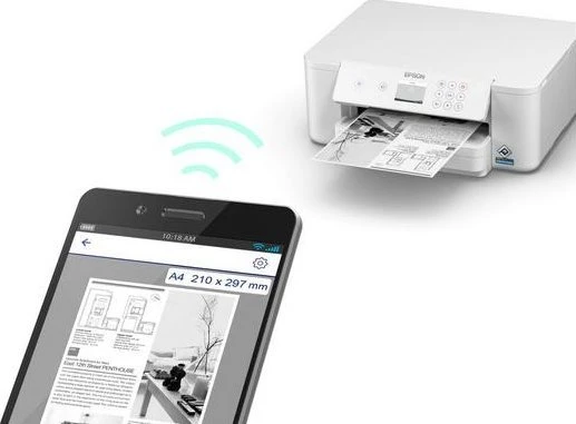 Epson | Spausdintuvas | WF-M4119DW | Inkjet | Mono | Wi-Fi | Baltas