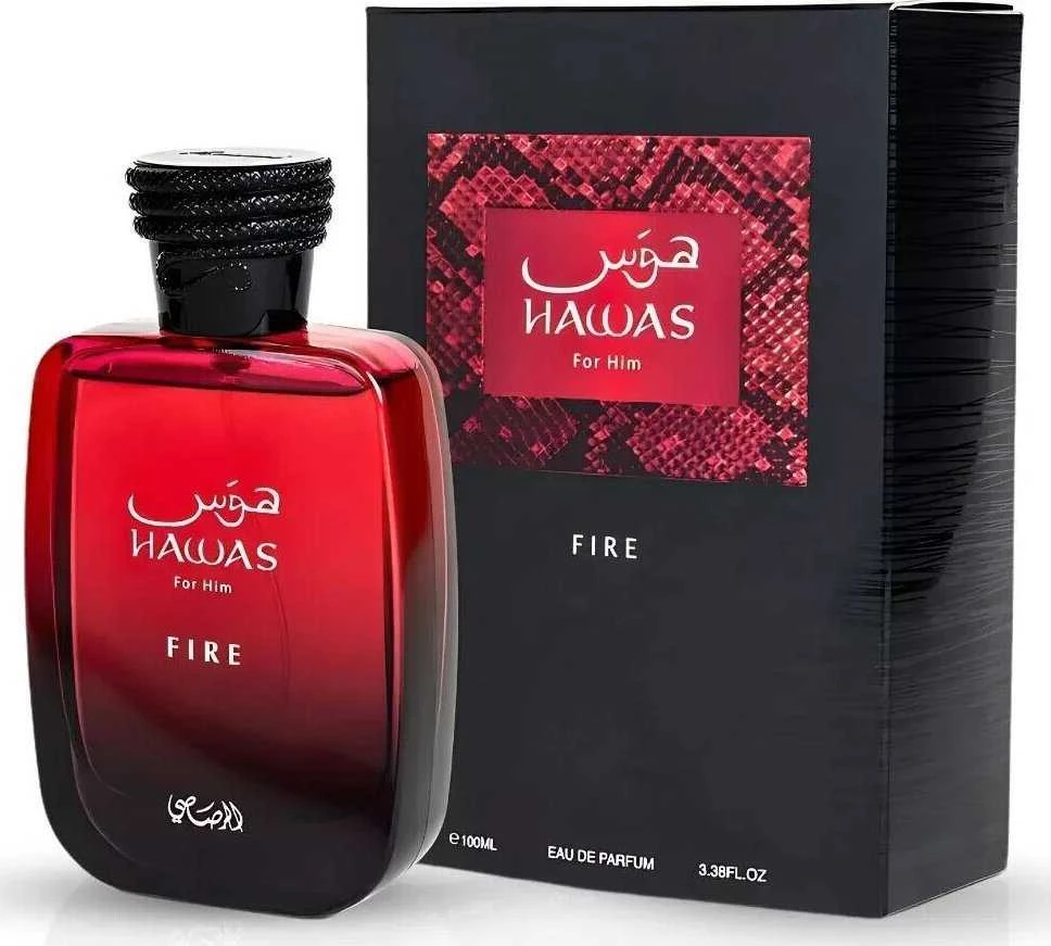 Rasasi Hawas Fire EDP parfumuotas vanduo unisex, 100 ml