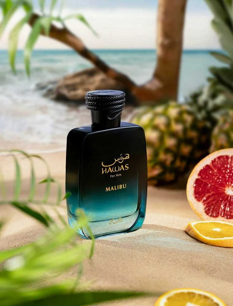 Rasasi Hawas Malibu EDP parfumuotas vanduo vyrams, 100 ml