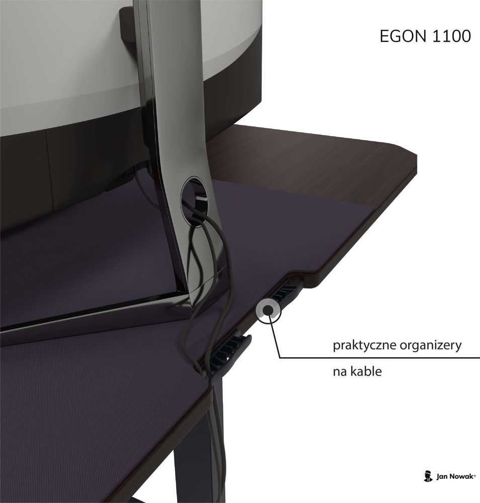 Diablo EGON 1100 riešuto-juodo spalvos