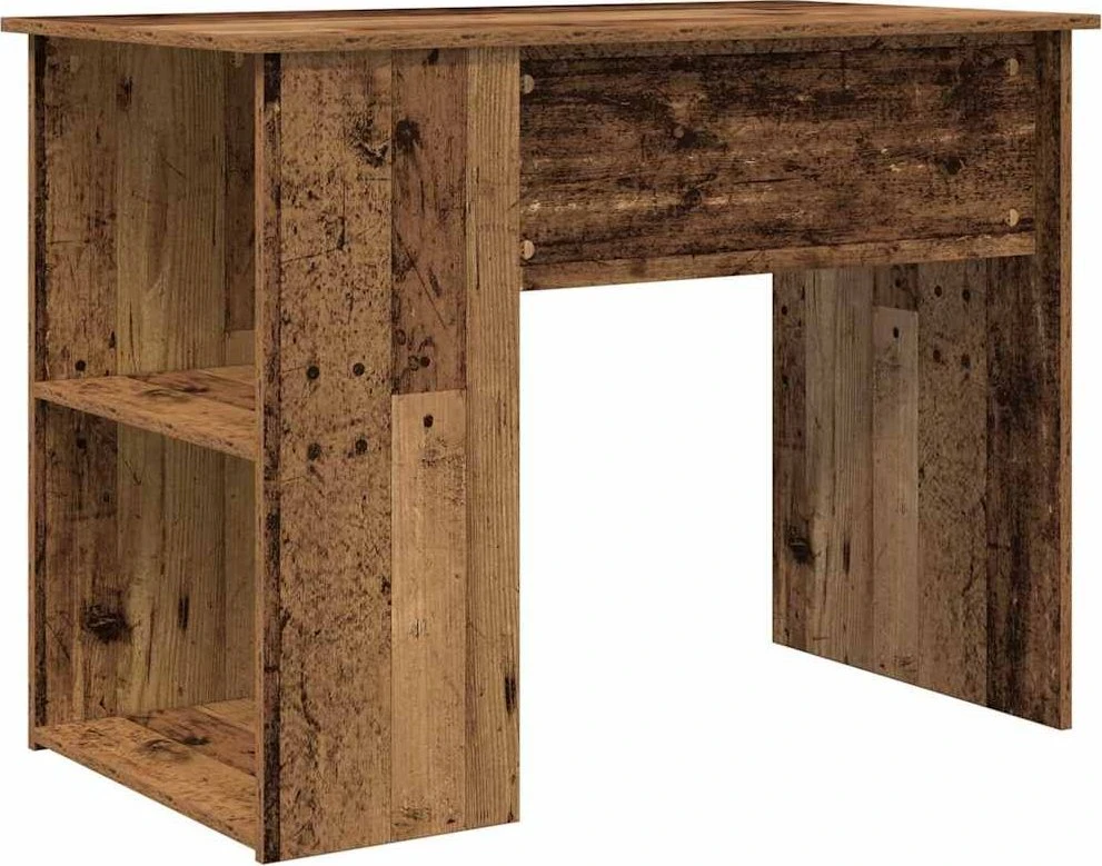 Rašomasis stalas Senas medis 100x55x75 cm Inžinierinė mediena