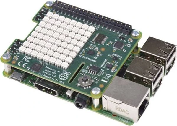„Raspberry Pi“ modulis, praplečiantis „Raspberry Pi Sense HAT“ (RASPBERRYPI-SENSEHAT)