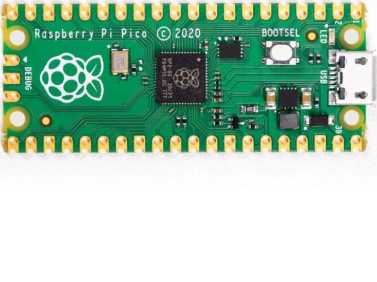 Raspberry Pi Pico RP2040 valdiklis su USB jungtimi