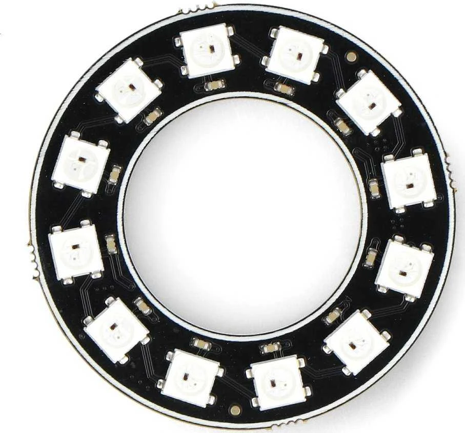Raspberry WS2812-12 RGB LED diodų žiedas - DFRobot DFR0888-12