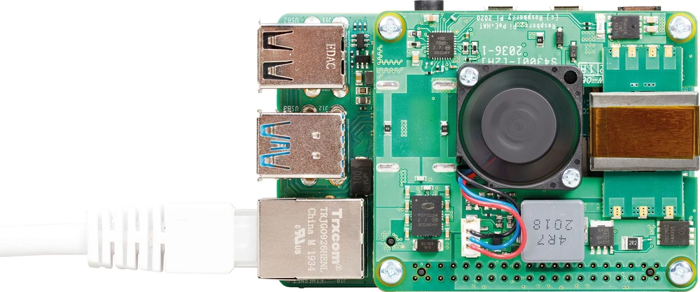 Raspberry Pi PoE + HAT - Raspberry Pi 4B / 3B +