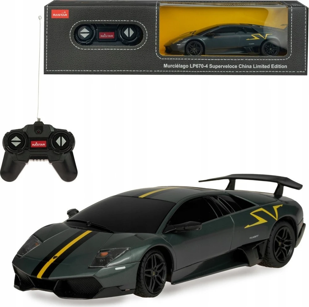 RASTAR 1:24 valdomas automodelis Lamborghini Murcielago LP670-4, 39001