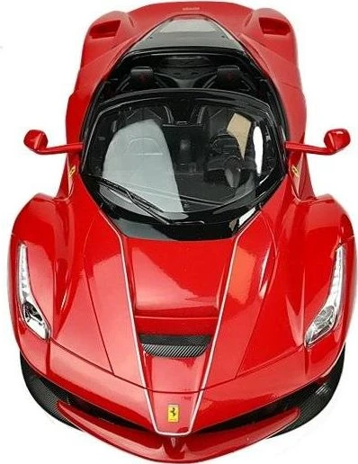 Nuotoliniu būdu valdomas 1:14 automodelis RASTAR R/C Ferrari LaFerrari Aperta, juodas