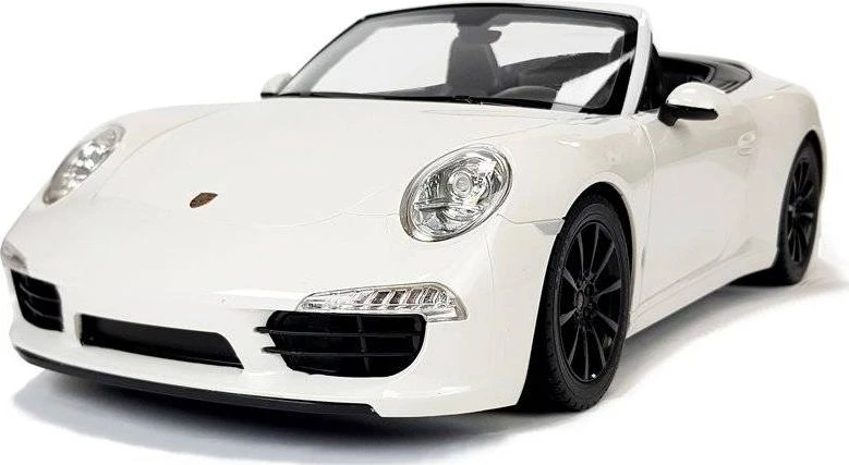 Radijo bangomis valdomas automobilis Porsche 911 Carrera S Rastar 1:12 baltas