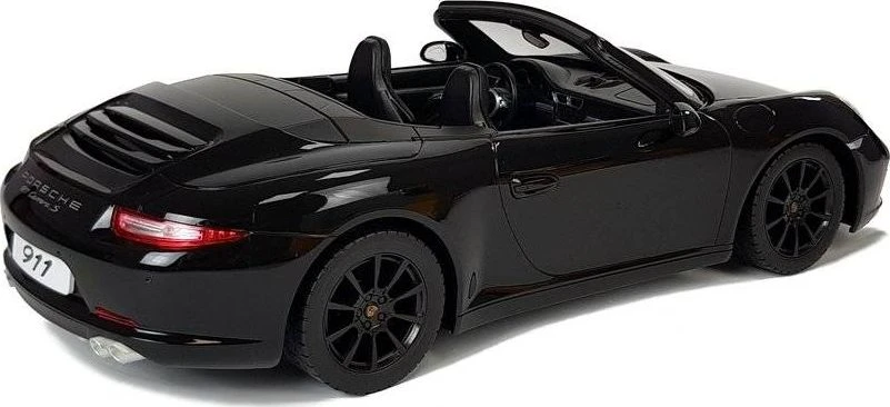 Nuotoliniu būdu valdomas automobilis Porsche 911 Carrera S Rastar 1:12 Juodas