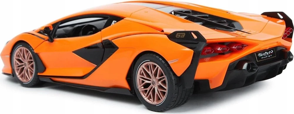 Rastar Nuotolinio valdymo Lamborghini Sian modelis 1:24, oranžinis