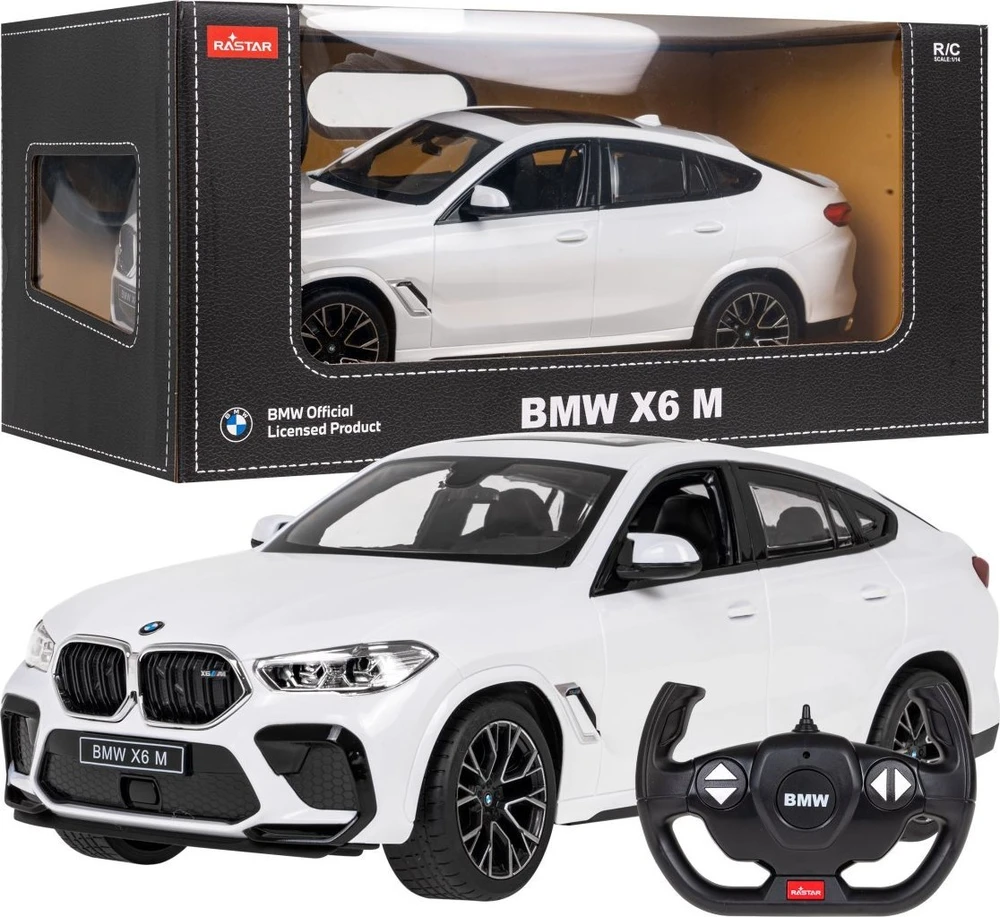 Rastar Nuotoliniu būdu valdoma BMW X6 M mašina