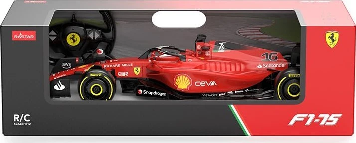 RASTAR R/C 1:12 Ferrari F1 75 remote control car (red)