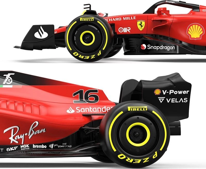 RASTAR R/C 1:12 Ferrari F1 75 remote control car (red)