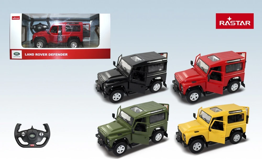 RASTAR R/C 1:14 automodelis valdomas Land Rover Defender, 78400