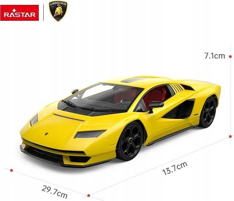 RASTAR R/C 1:16 Lamborghini Countach LPI 800-4 Geltona
